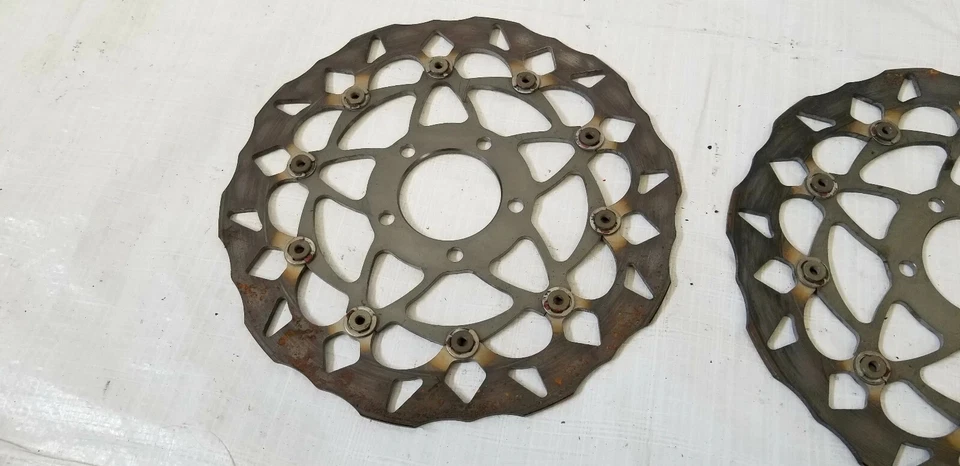 BMW S 1000 RR K10 Bremsscheiben vorne, ABM Bremsen, Front Brake Discs - Bild 4 von 4