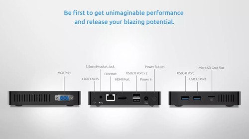 BMAX Mini Pc B1 PRO Windows 11 Pro 8gb RAM 128gb ROM Intel Gemini Lake N4000 - Bild 20 von 23