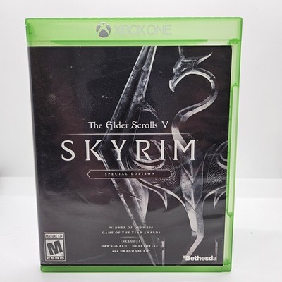 Skyrim Special Edition Xbox One CIB Elder Scrolls V GOTY Dragonborn