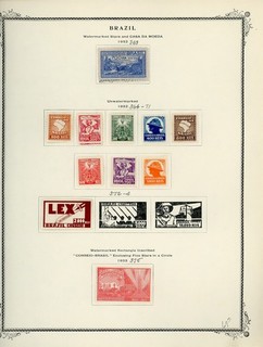 BRAZIL Selections on Scott Specialty Album Page Lot #14 SEE SCAN $$$