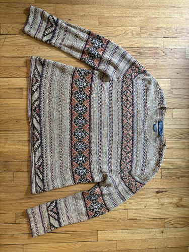 Vintage Polo Ralph Lauren Sweater Mens Size XXL Hand Knit Linen Silk Wool