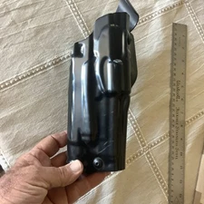 SAFARILAND 6390-2672 25/17 Right Mid-Ride Holster Gloss Black FNS-5 IT M3 LIGHT