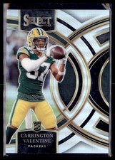 2023 Panini Select Football Prizm Carrington Valentine Packers 118 Rookie Card