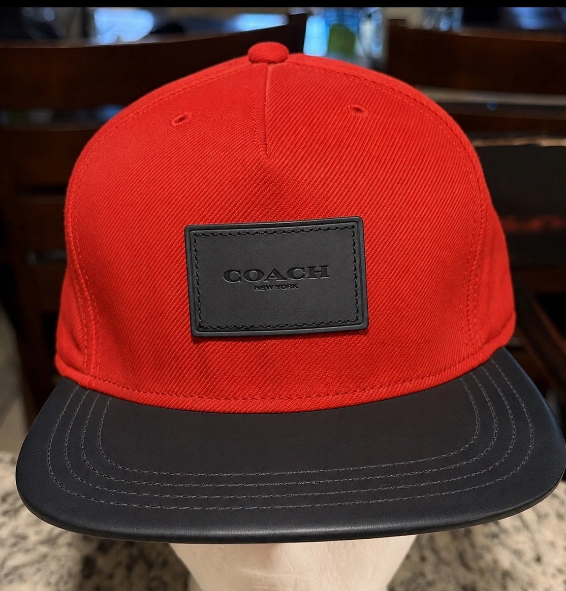 Coach Red Hats for Men for sale | eBay