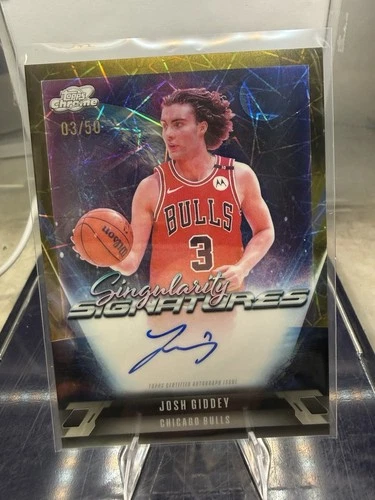 2025 Topps Cosmic Chrome Josh Giddey Base (RAW)