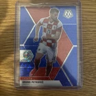 2020-21 Panini UEFA Euro Mosaic Bruno Petkovic Blue Prizm /99 Croatia