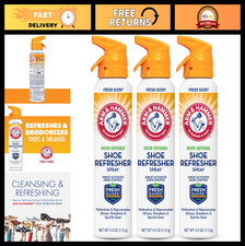 Multi-Purpose Shoe Refresher Spray - Odor Remover  Deodorizer for Footwear, 4 o