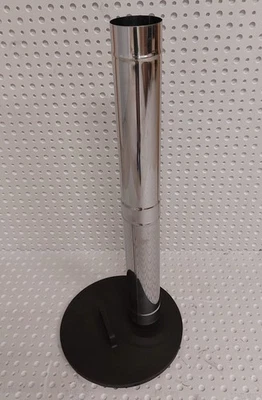 DIWA GBR DECKEL A-Ø 40cm mit RAUCHROHR für die Poolheizung mit Feuertonne 40cm