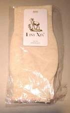 Liny Xin Wrist Warmers, Super Fine Merino Wool,  Natural Color New