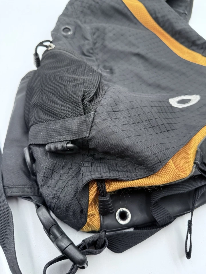 Bolso de arena vintage Y2K OAKLEY bandolera bandolera software táctico mochila negro Foto 3 de 4
