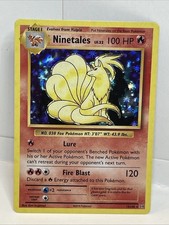 Pokémon Ninetales Holo 100 HP 120 Attack Evolutions Holo Rare 15/108 TCG