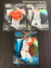 2026 Topps Chrome Black Refractor & Blue /199/150 Lot 3 Mayer Roman Anthony RC