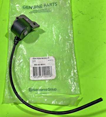 #ad New Genuine Husqvarna 503639801 IGNITION COIL MODULE 394XP 395XP $99.95