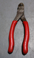 Snap-on 86acf 6 Inch Red Soft Grip Diagonal Cutter Pliers
