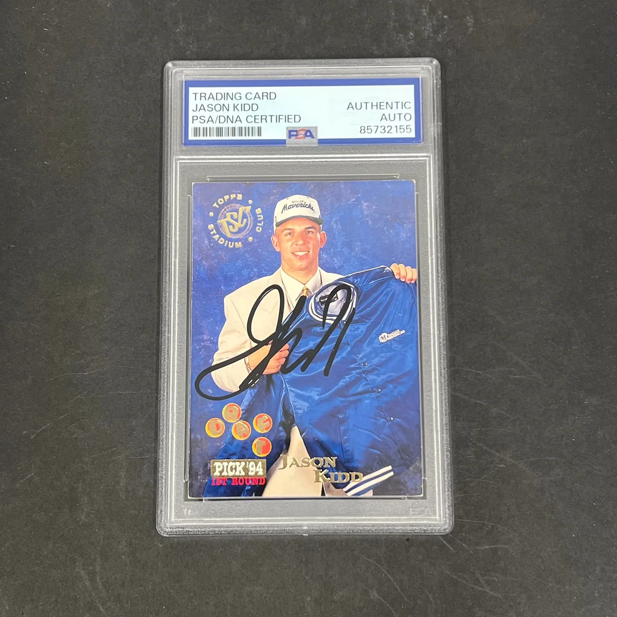 Topps Jason Kidd Basketball Autographed Sports Trading Cards 