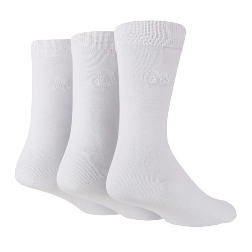 Pringle 3 Pair Men's Plain Rupert Bamboo Socks - Picture 6 of 10