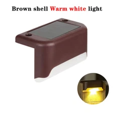 Outdoor Solar LED Deck Lights Garden Path Patio Pathway Stairs Step Fence Lamp