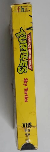 Teenage Mutant Ninja Turtles Sky Turtles VHS VCR Tape Burger King Promo 1990 V5 - Picture 7 of 8
