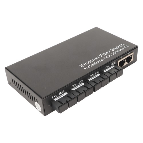 Ethernet To Fiber Optic Converter Tx1310nm 10 100Mbps RJ 45 SC Port Ethernet - Picture 2 of 12