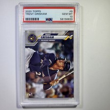 Trent Grisham - 2020 Topps - Base #9 - PSA 10 GEM MINT