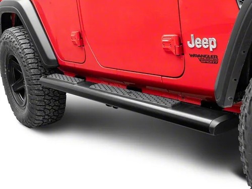 2Pcs Running Boards Side Step Nerf Bar for Jeep Wrangler JK 4 Door 2007-2017 - Picture 5 of 12