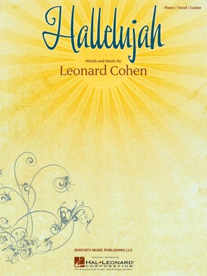 Hallelujah Sheet Music Piano Vocal NEW Leonard Cohen 000353824