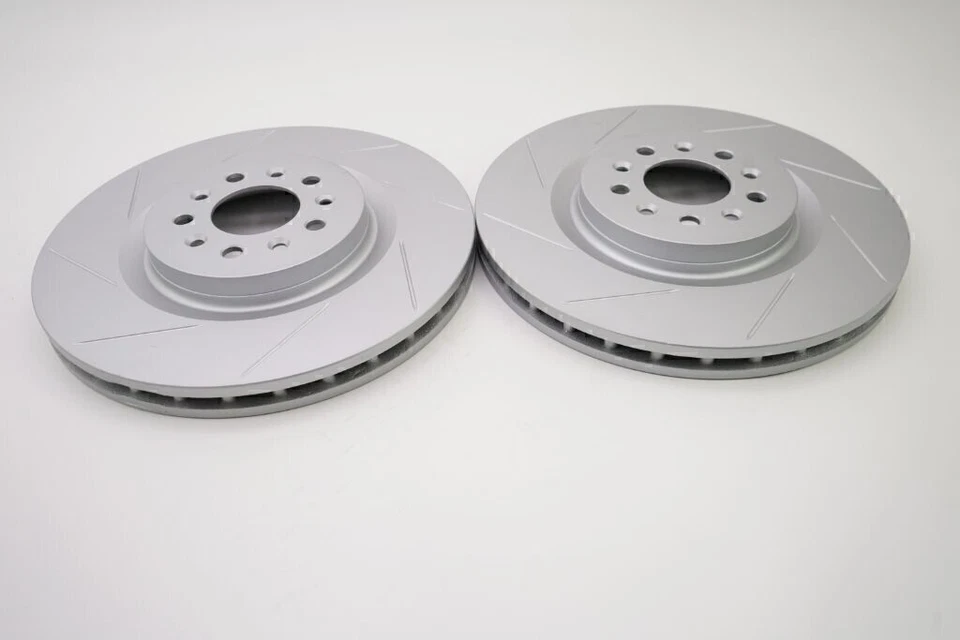 Rotores de disco de freno delanteros para Aston Martin Db9 V8 Vantage 2006 2007 2008 2009 2010 Foto 3 de 4