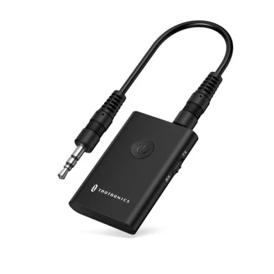 TAOTRONICS Bluetooth Transmitter Receiver,2-in-1 Wireless 3.5mm AUX Audio Adapter V5.0 BT