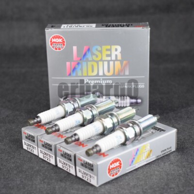 4Pcs NGK SILZKR7B11 9723 Laser Iridium Spark Plugs For Hyundai Elantra Santa Fe