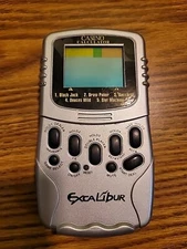 Excalibur Executive Electronic 5-In-1 Casino Game & Calculator Handheld - Tested