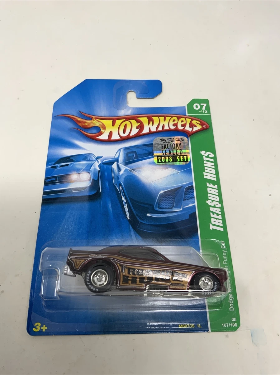Hot Wheels 2008 Treasure Hunt Dodge Challenger Funny Car 2008 