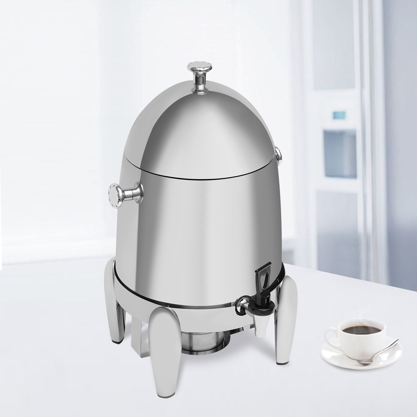Hot Water Dispenser - 3 Gal Stainless Steel Beverage Dispenser for Coffee, Tea