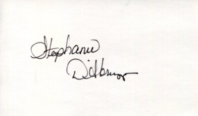Stephanie D'Abruzzo Tony Award Nominee Avenue Q Sesame Street Signed Autograph