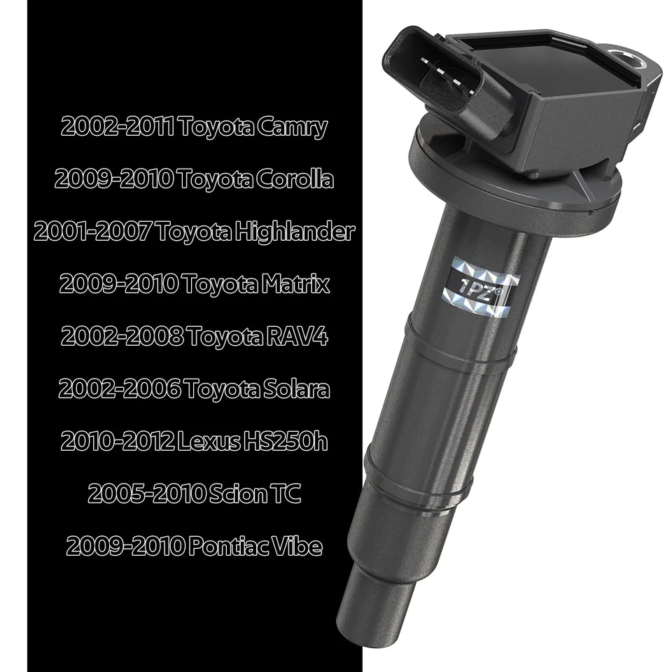 4x Ignition Coil Set For Denso 673-1307 Lexus HS250h Pontiac Vibe 2.4L L4 UF333 - Image 4 of 4