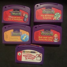 LOT Of 5 Leapfrog Leap Start Learning Game Cartridges