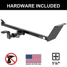 CURT 2010-2015 Mitsubishi Lancer Evolution MR Class 1 Trailer Hitch, 1-1/4"