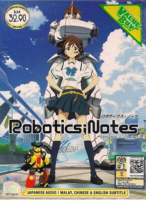 Robotics ; Notes Complete TV Series Vol.1-22 End Anime Serie DVD