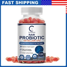 Digestive Enzymes w/ Prebiotic & Probiotics, Gas, Constipation & Bloating Relief