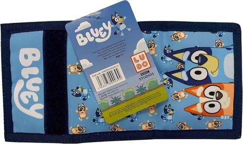 Bluey Kids Wallet with Zipped Coin Compartment & Card and Note Slots NEW - Picture 4 of 4