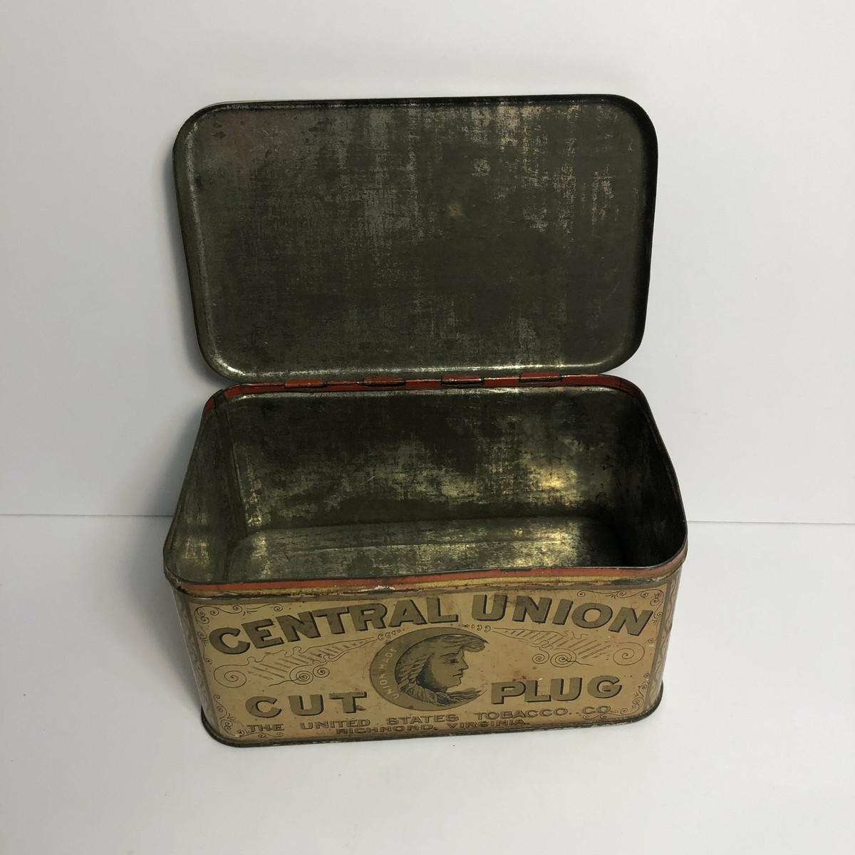 Vintage Central Union Tobacco Tin || EMPTY | eBay
