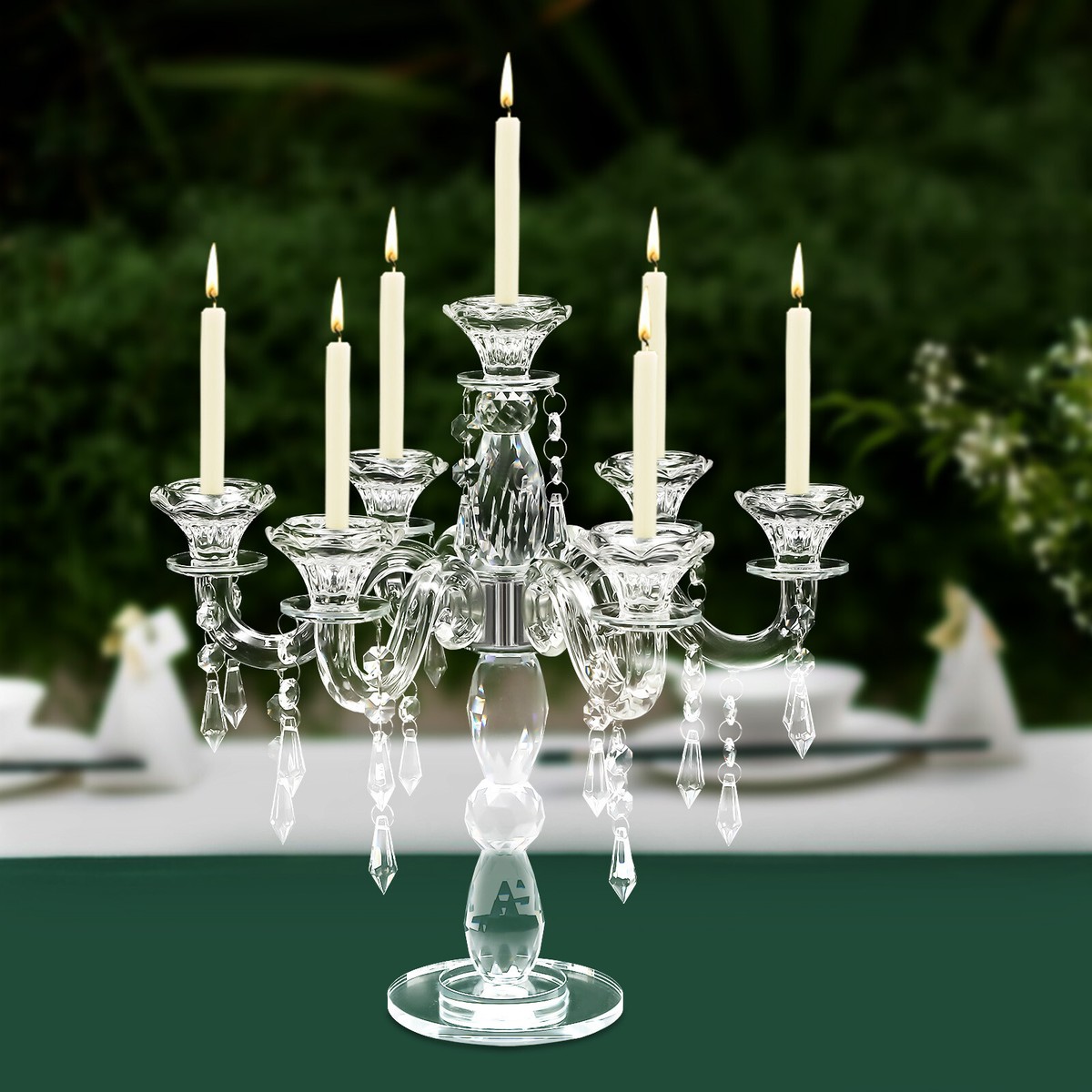  vintage crystal キャンドルホルダー Vintage Candle Holders, Luminarc, Crystal Glass - Etsy