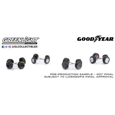 1:64 Goodyear Reifen Rad & Reifenpaket Serie 6 von Green Light GL16110B