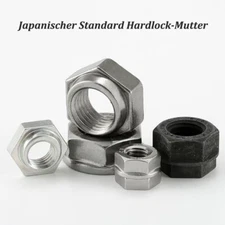 Hard-Lock Zinc A2 Stainless Steel Hi-Vibration Lock Nut Asm M5 M8 M10 M12 M16-30