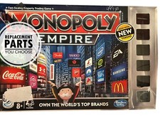 Monopoly Empire Board Game 2014 REPLACEMENT PARTS PIECES YOU CHOOSE