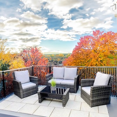 Patio sets for small decks deals