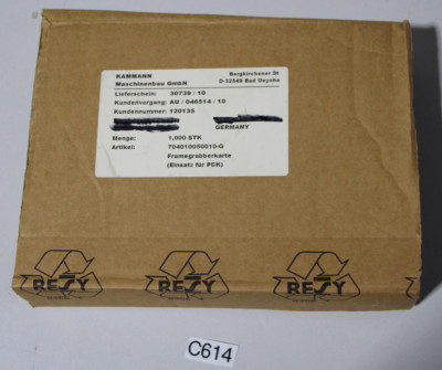 Kammann Maschinenbau Framegrabberkarte Einsatz PCK neu/OVP (C614-R43)