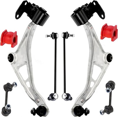 8 PC Lower Control Arm Suspension Kit Fits MDX 2014-2020, Pilot 2016-2022