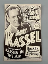 1940's Kassels in the Air Marshalltown Iowa Art Kassel Advertising