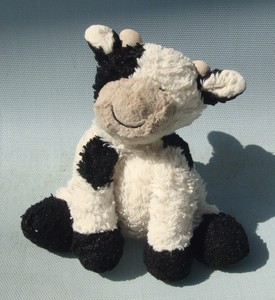 Jellycat Cow Black & White Soft Plush Stuffed Animal Toy 10â | eBay