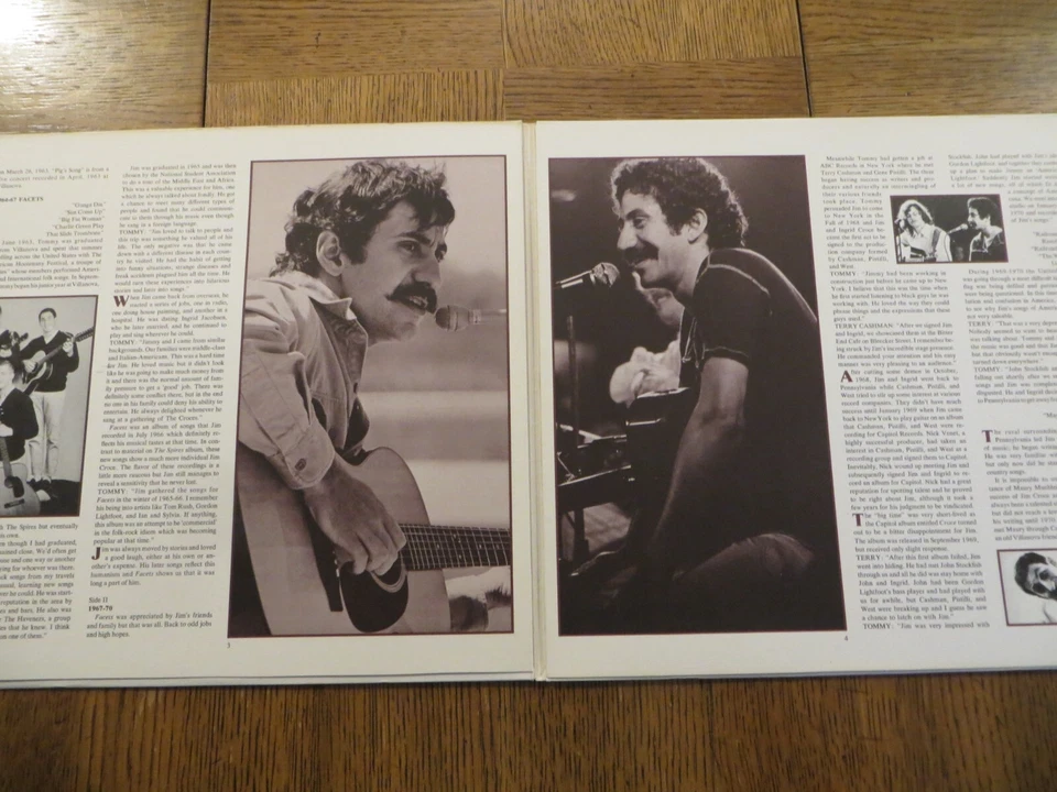 Jim Croce – The Faces I've Been - 1975 - Lifesong LS 900 Vinyl 2xLP VG+/VG+ - Image 3 of 4